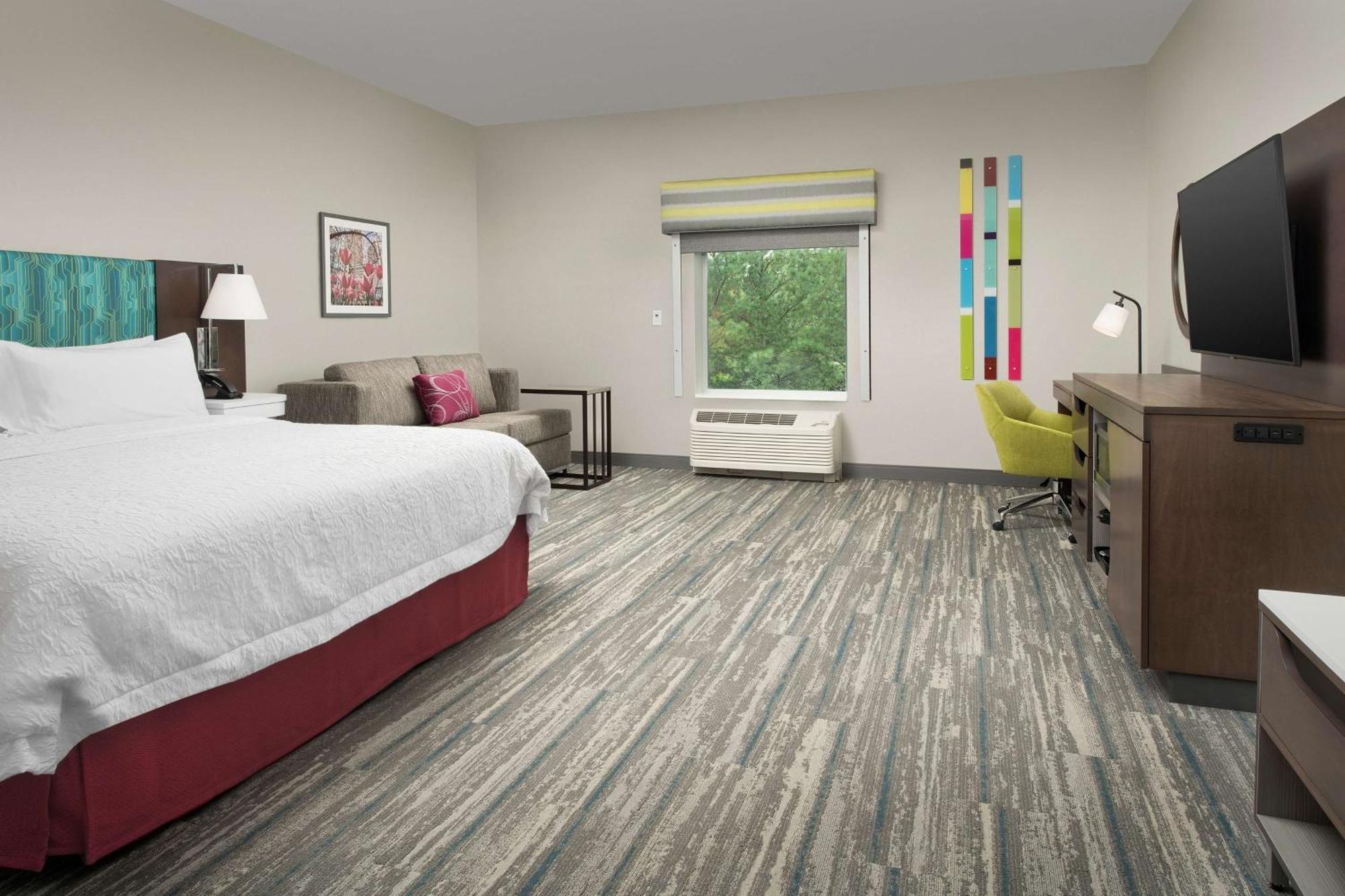Hampton Inn & Suites Charlotte Airport Lake Pointe Exterior foto