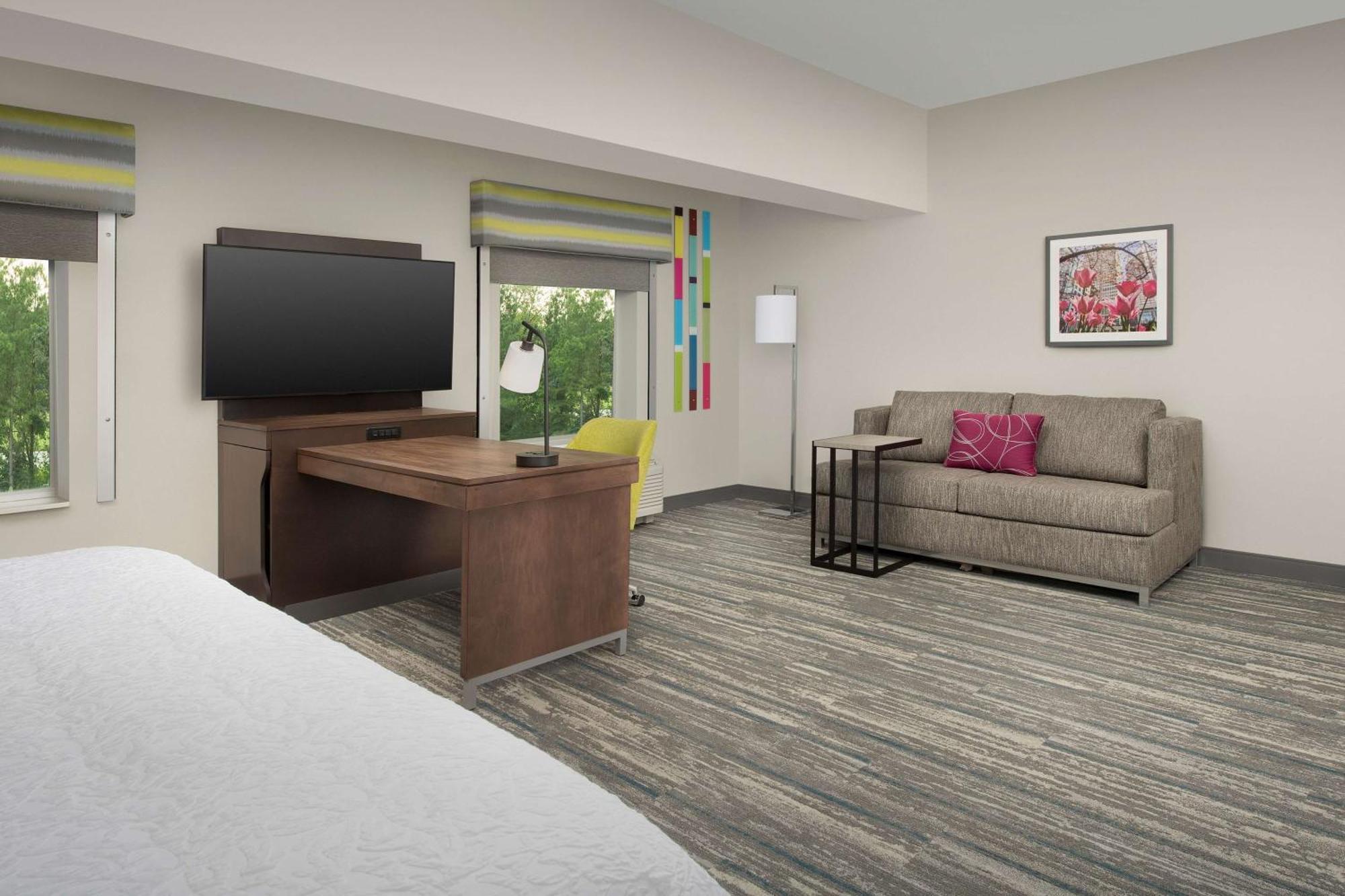 Hampton Inn & Suites Charlotte Airport Lake Pointe Exterior foto