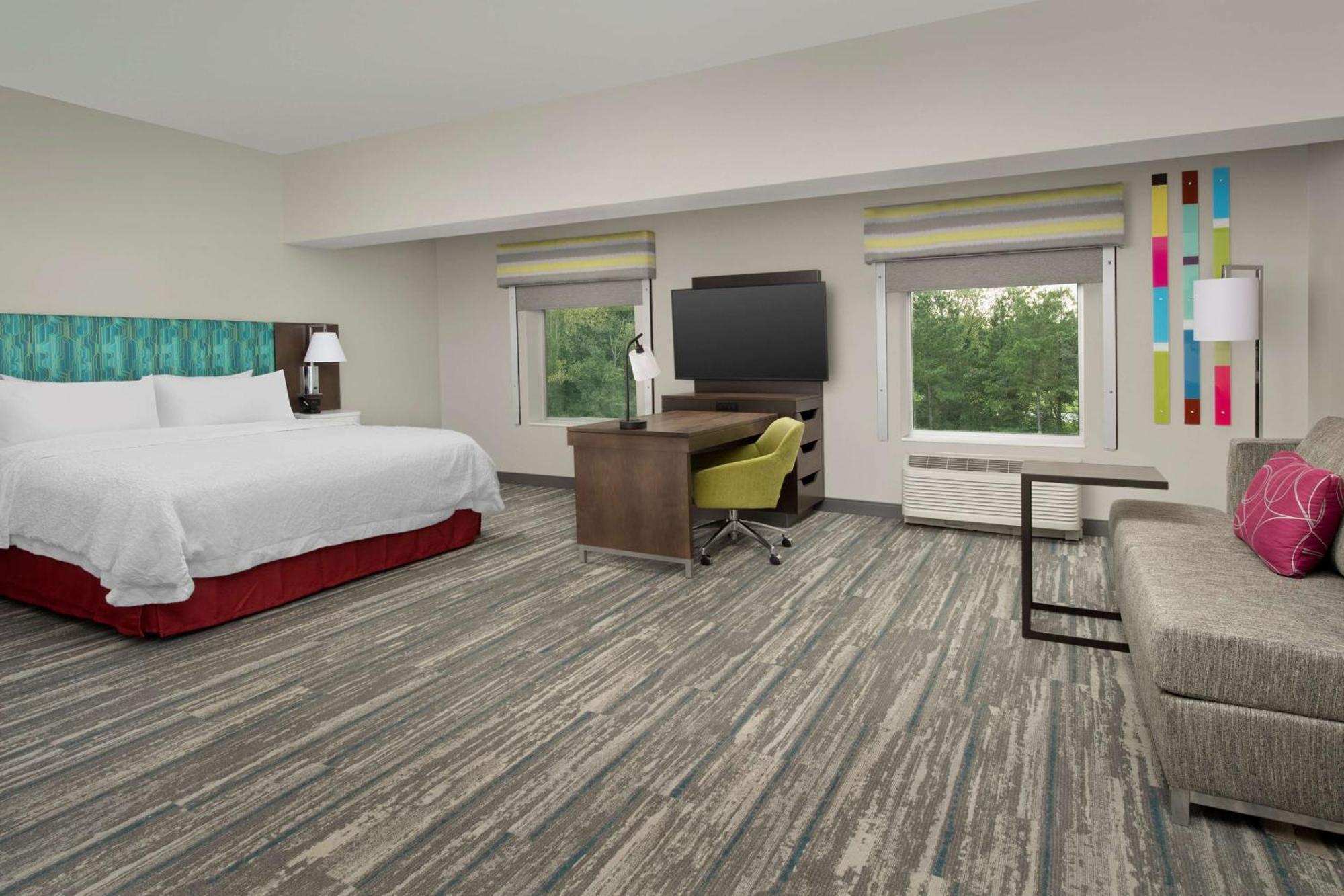 Hampton Inn & Suites Charlotte Airport Lake Pointe Exterior foto